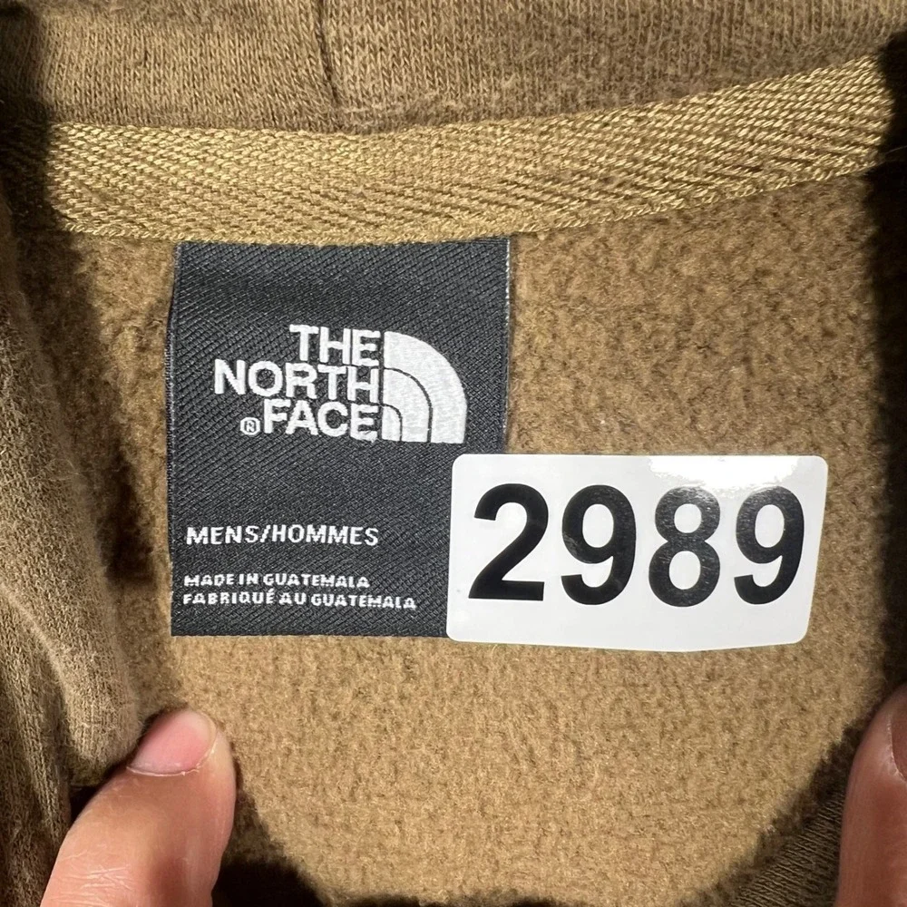 The North Face Mens Brown Graphic‎ Box Logo Pullover Hoodie Size Medium